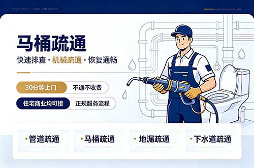 黄冈马桶疏通